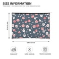 thumbnail image 4 of Rocae Cherry Blossoms for Cosmetic Bags for Women Paper Reusable Cosmetic Bag Travel Toiletry Organizer Capacity Multipurpose Zipper Pouch, 4 of 8