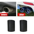 thumbnail image 2 of 2Pcs Rear Exhaust Muffler Tip End Pipe for Toyota Camry SE/XSE 2018 2019 2020 2021 2022 2023 MATTE BLACK, 2 of 7