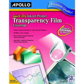 Clear Transparency Film - Posterprintshop