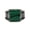 Green, variant on Gemstone Rings for Men Square Chunky Wide Stainless Steel Signet CZ Cubic Zirconia Vintage Personalized Statement Unique Biker Cool Thumb Band Everyday Punk Jewelry Green Size 11