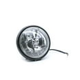 thumbnail image 4 of High/Low Beam Retro Vintage Skull Light Bulb Side Mount Headlight For Harley Dyna Honda Old School Chopper, 4 of 7
