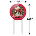thumbnail image 2 of Acrylic Christmas Vacation Merry Clarkmas Cake Topper Party Decoration for Wedding Anniversary Birthday Graduation, 2 of 7