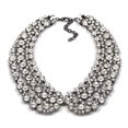 thumbnail image 2 of Sonducket Gargantilla de aleación para mujer, adorno para el cuello, colgantes para vestido, babero, collar, colgante de joyería, accesorio de moda, Ropa, zapatos y accesorios Miscelánea Blanco Sonducket AP014842-02, 2 of 6