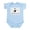 Sky Blue, variant on CafePress - Come And Take It Large_Pacifier Body Suit - Baby Light Bodysuit, Size Newborn - 24 Months