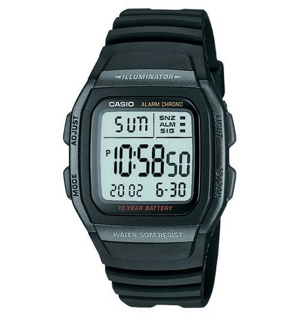 Casio Men's W96H-1BV Digital Sport Watch photo 1