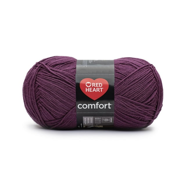 Red Heart® Comfort® Yarn, Solid, Acrylic #4 Medium, 16oz/454g, 867 Yards