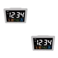 thumbnail image 1 of Yuarrent LCD Digital Nap Timer Snooze Alarm Temperature  Clock Watch Display Type1, 1 of 6