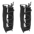 thumbnail image 1 of 2X Porte-Bouteille Pochette en Nylon Molle pour Vélo Course Sports Extérieurs - Noir, 1 of 8