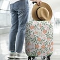 thumbnail image 3 of Travel Luggage Cover Suitcase Protector Fits 18-32 Inch Luggage Wheel Covers Patterned Travel Related Items Flower Luggage Protector Elastic Luggage Anti-scratch Suitcase Cover S, 3 of 6