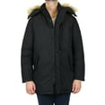 thumbnail image 2 of Mens Tech Heavyweight Long Parka Winter Jacket Coat, 2 of 6