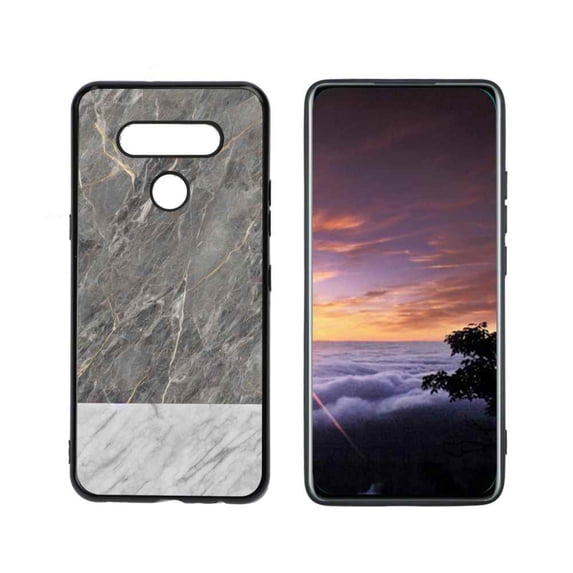 Compatible with LG K51 Phone Case, Marble-139 Case Men Women, Flexible Silicone Shockproof Case for LG K51
