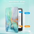 thumbnail image 3 of Funda Fintie para Kindle Paperwhite 12.ª generación 2024 Emerald Marble, 3 of 9