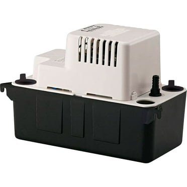 Little Giant Condensate Pump - 1/2-Gallon Tank, Vertical Centrifugal Pump, Stainless Steel Motor Shaft, Model# VCMA-15ULS