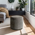 thumbnail image 2 of Gracie Mills Amanda Accent Ottoman Oval Cushion Wooden Base Warm Upholstery GRACE-15649, 2 of 2