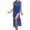 Blue, variant on Swimsuit Coverup for Women Summer Beach Cover Up Swimwears Cover Ups Women's Sheer Beach Cover Up Dress With Waist Lace Mesh Sarong For Elegant Swim Leisure