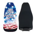 thumbnail image 6 of XYZCANDO Patriotic 4th Of July Front Car Seat Covers featuring 250 Years Of American Spirit - Durable Breathable Protection, 6 of 10