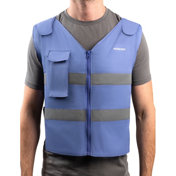 HENNCHEE Ice Cooling Vest for Men & Women with 12pcs Ice Pack