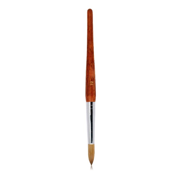 Minnieouse Cepillo de uñas profesional Redwood dibujo pedicura accesorio ligero duradero con ingenioso diseño Nails Art Kit herramienta de manicura Juegos de manicura estilo18 Minnieouse CE011812-06B