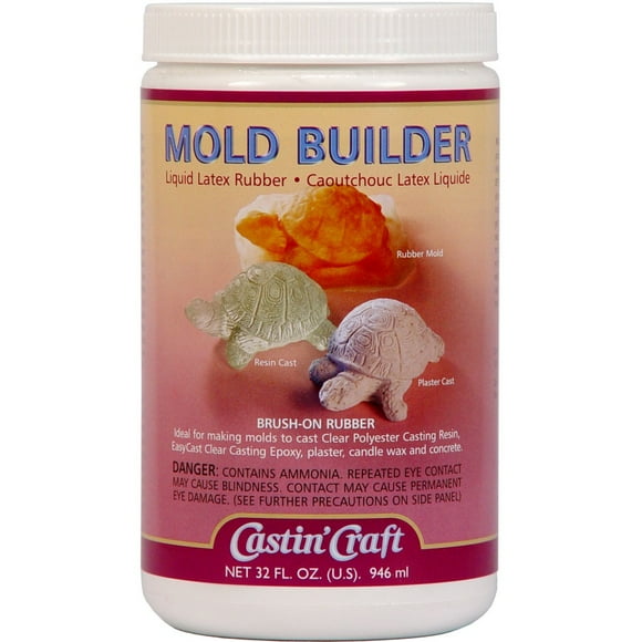 Environmental Technology 787 32-Ounce Casting' Craft Mold Builder, Natural Latex Rubber