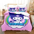 thumbnail image 1 of Sanrio Digital Printing HelloKitt Pudding Dog Cartoon Style Quilt Cover Bedding Three-piece Set Two-dimensional Home Furnishing WT, 1 of 5