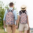 thumbnail image 6 of Lsque Leopard Print (2) Pattern Canvas Daypack, Durable Backpack, High-quality Versatile Backpack,Vintage Compact Backpack-Small, 6 of 6
