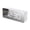 White, variant on Mirror Alarm Clock with Auto Dimming, Compact Bedside Desk Clock, Dual Power USB Battery Operated