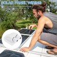 thumbnail image 2 of Cable Gland Dual Holes Cable Entry Solar Cable Entry Gland Camper Rv Accessory, 2 of 4
