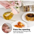 thumbnail image 4 of CATPAN 13.5 Oz Syrup Dispenser, No-Drip Pourers for Maple Syrup, Oil Dispenser Bottle with Non-Slip Handle, Honey Jar & Sirop Container, Reusable Syrup Bottle for Kitchen (Pink), 4 of 12