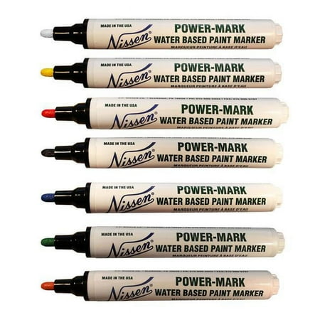 Nissen 436-WBBK Acrylic Feltip Paint Marker - Black