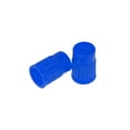 thumbnail image 5 of Motoforti Universal Tire Valve Stem Caps Plastic Blue for Car Bike 16pcs, 5 of 6