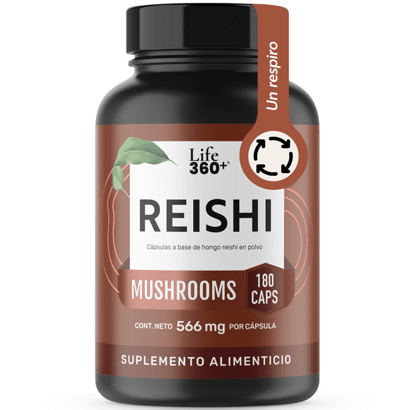 HONGO REISHI Life360+ 180 Cápsulas