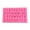 Pink, variant on Queroig Alphabet Number Silicone Mold for Cake Decorating, Mini Letters 0-9 Fondant Baking Tool, Flexible Non-stick Resin Craft Mold for Chocolate Pudding Jelly And DIY Dessert Making