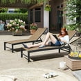 thumbnail image 5 of Crestlive Products Outdoor Lounge Chair Adjustable Chaise, Earth, 5 of 6