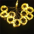 thumbnail image 3 of Guirnalda de cortina LED para ventana, cadena de luces USB, decoración navideña 2025, decoración de Año Nuevo, decoración para el hogar, decoración del árbol de Navidad, 3 of 5