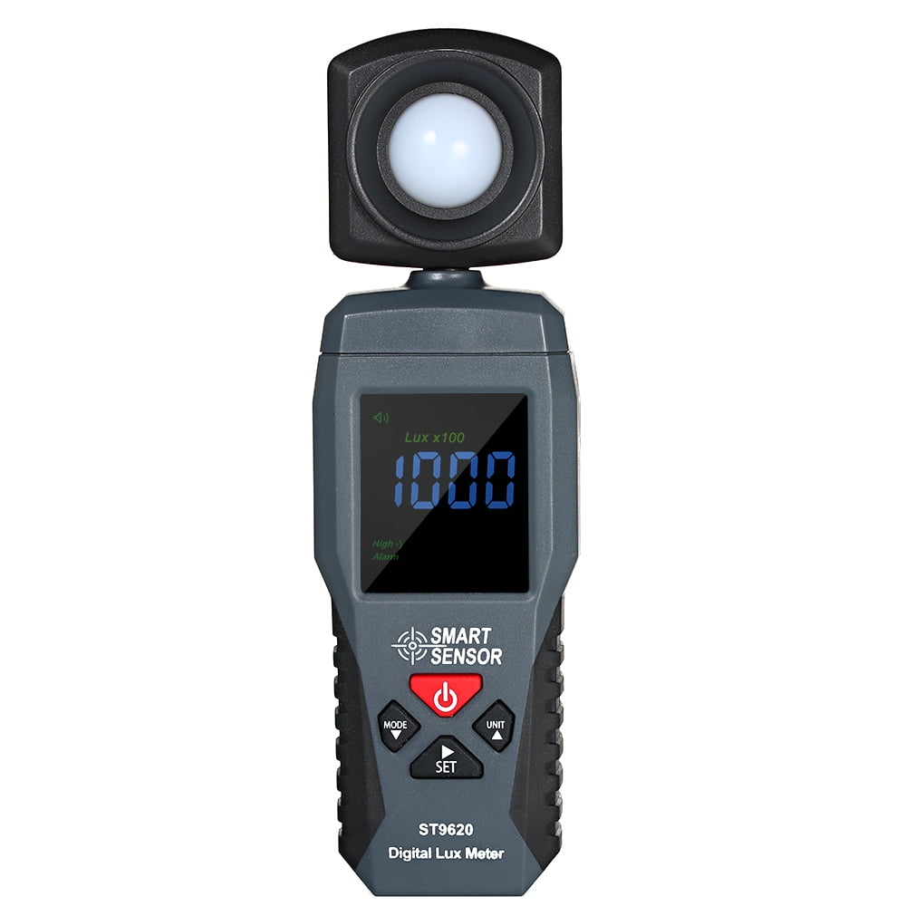 SMART SENSOR Digital Lux Meter LCD Display Handheld Illuminometer