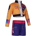 thumbnail image 5 of Guvpev G'irl's Pop Star Stage Performance Outfit with Top and Pants, Popular Singer Idol Group Halloween Cosplay Costume, 5 of 11