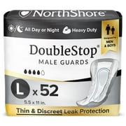 NorthShore DoubleStop Male Guards, Pack/52