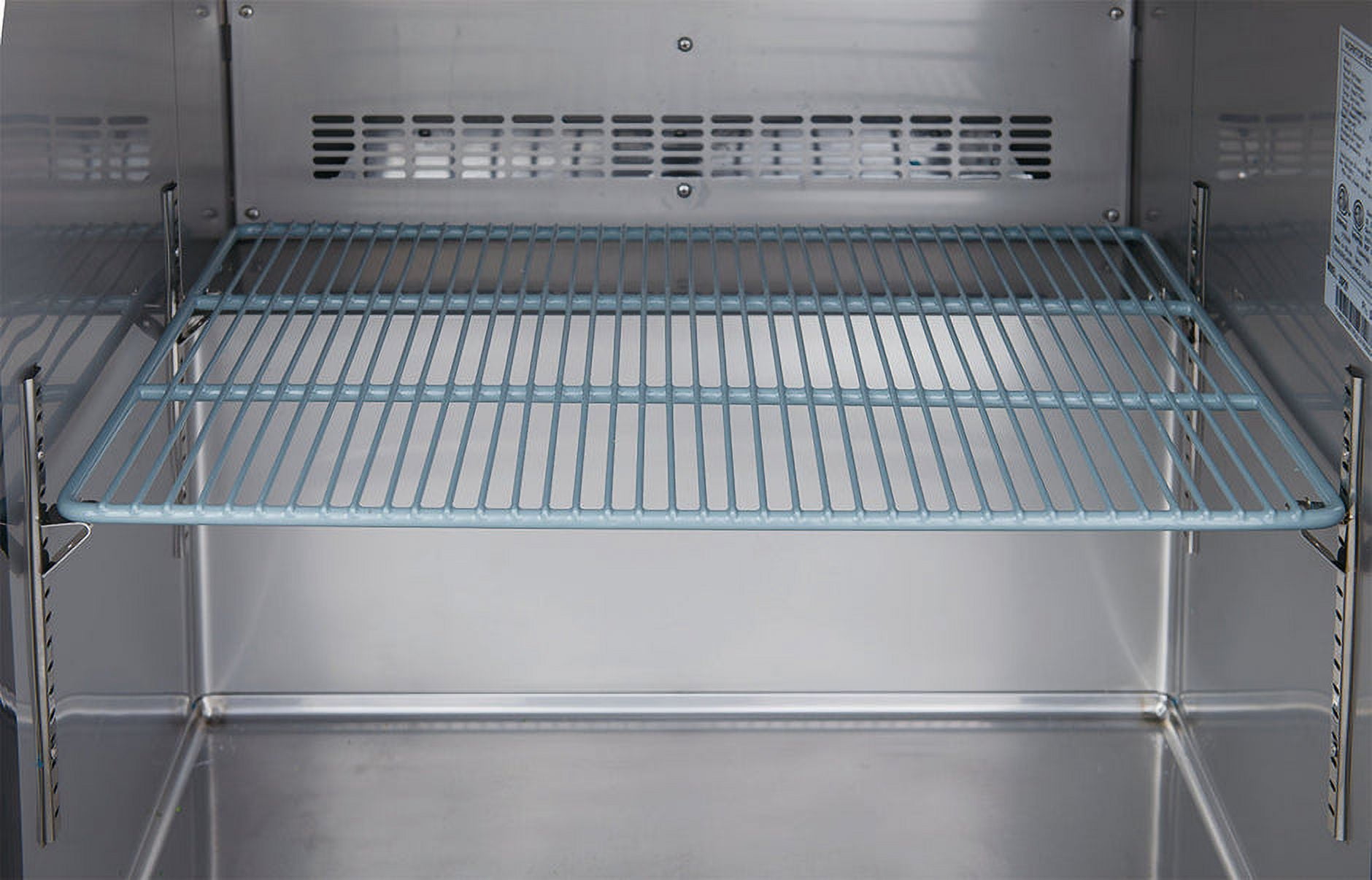 29 in. Single Door Sandwich Prep Table Commercial Stainless Steel Refrigerator 6.56 ft. cu.