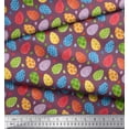 thumbnail image 2 of Soimoi Poly Georgette Fabric Egg Easter Decor Fabric Printed Yard 52 Inch Wide, 2 of 3