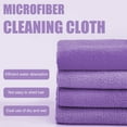 thumbnail image 7 of Baodeli Microfiber Cleaning Cloths, All-Purpose Microfiber Towels, Streak Free Cleaning Rags, Pack of 12, Multicolour，Size:12" x 12"（Purple）, 7 of 7