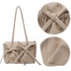 thumbnail image 5 of Bolso Comestibles Hombro Lindo Lazo Color Sólido para Mujeres, 5 of 9