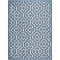 thumbnail image 1 of Safavieh Courtyard Blue Indoor Outdoor Rug - 5'3" x 7'7", 1 of 5