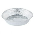 thumbnail image 1 of Aluminum Foil Plate, Round Recyclable Containers with Straight Walls for Cooking Baking Pizza Cakes, 1 of 6