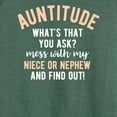 thumbnail image 3 of Instant Message - Auntitude - Women's Lightweight French Terry Long Sleeve Shirt, 3 of 6