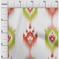 thumbnail image 2 of oneOone Cotton Poplin Orange Fabric Asian Ikat Quilting Supplies Print Sewing Fabric By The Yard 42 Inch Wide, 2 of 4