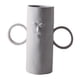 thumbnail image 1 of Jarrón de cerámica con forma de cara humana, moderno, ideal como accesorio fotográfico para el hogar y la cocina. F, 1 of 9