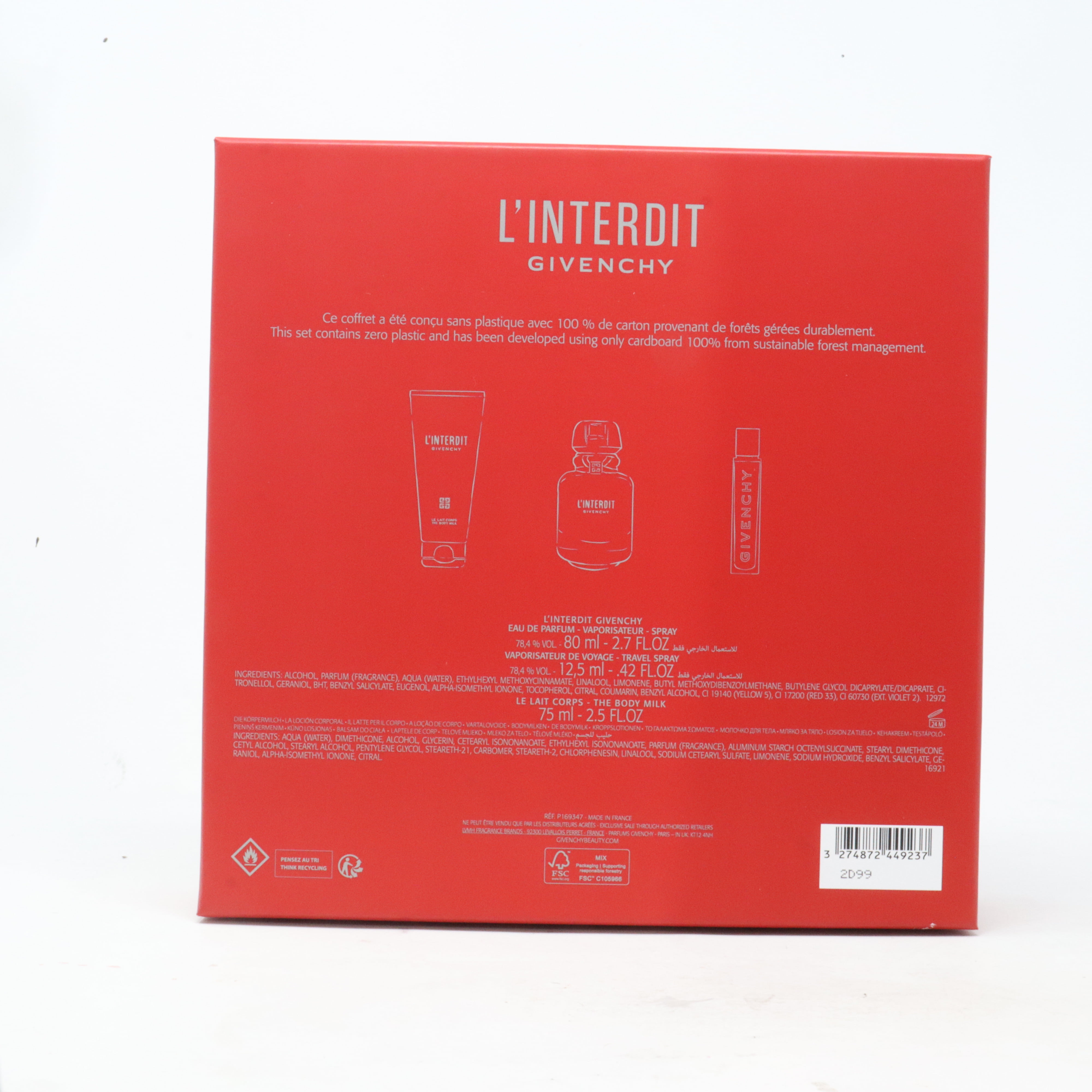 Givenchy L'Interedit Eau de Parfum Set (Limited Edition) $185 Value