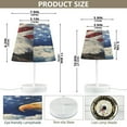 thumbnail image 3 of LED Desk Lamp American Flag and Eagle Table Nightstand Lamps with 3 Color Temperatures for Home Bedroom Living Room Decor 8x12, 3 of 8