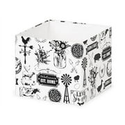 25 PK, Farmhouse Favorites Box Bases, 4 x 4 x 3.5" For Food Packaging