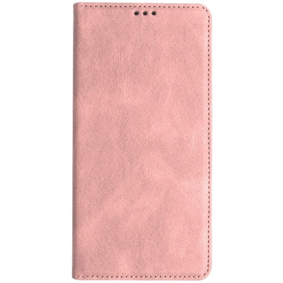 Leather Folio Wallet Case for iPhone 17 Pro Max - Pink